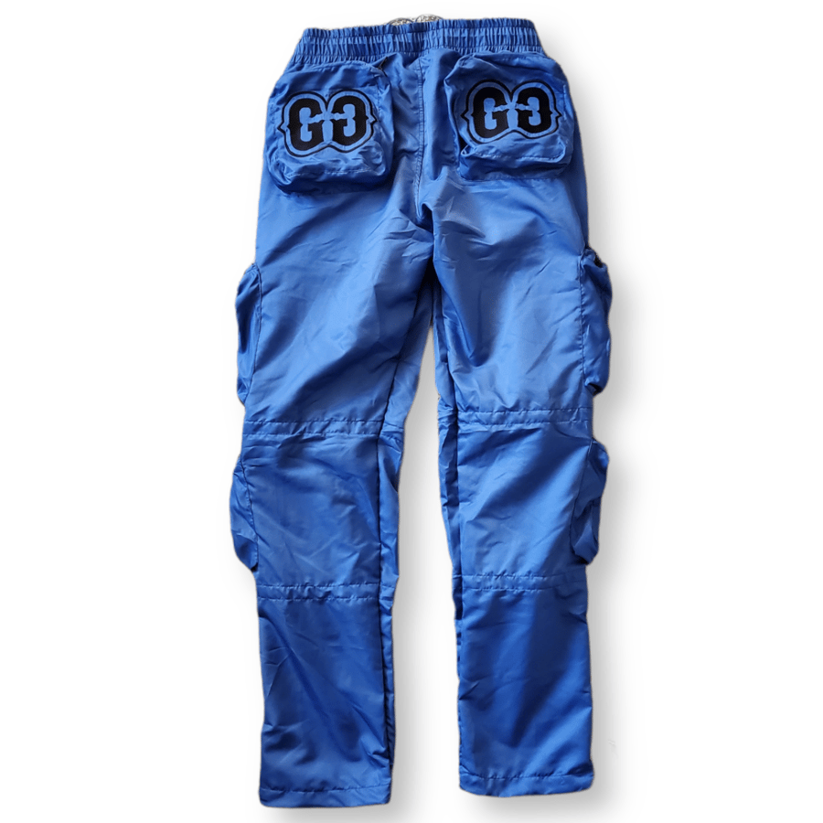 Image of Gang Gang Double G Max Cargo Pants Blue