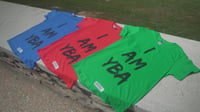 Image 1 of Green “I am YBA” Shirt