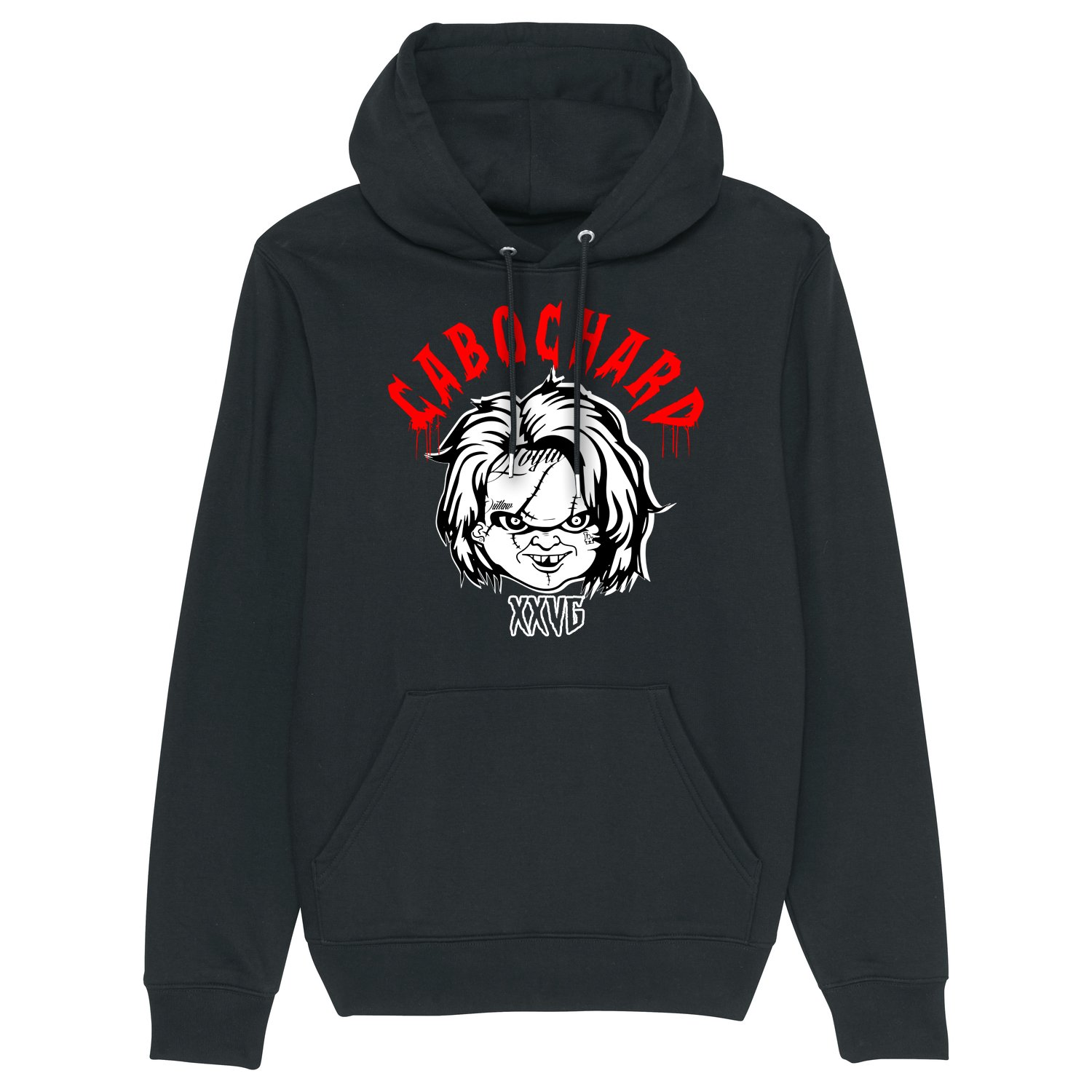 Image of SWEAT-SHIRT CAPUCHE NOIR - CHUCKY