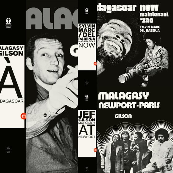 Image of Malagasy / Gilson + Sylvin Marc / Del Rabenja + Gilson LP Bundle
