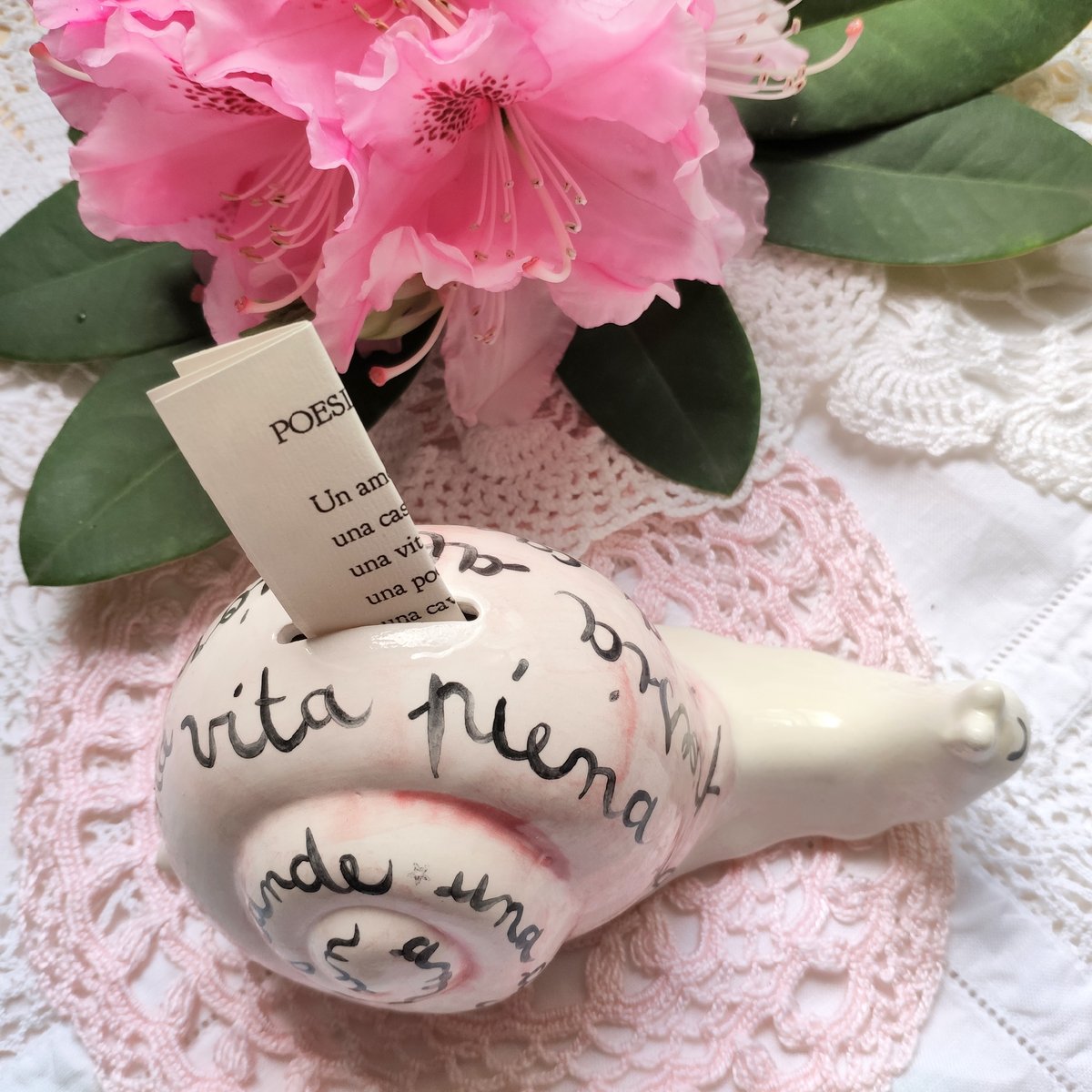 LUMACA POETICA - POESIA AUGURALE PER TUTTI