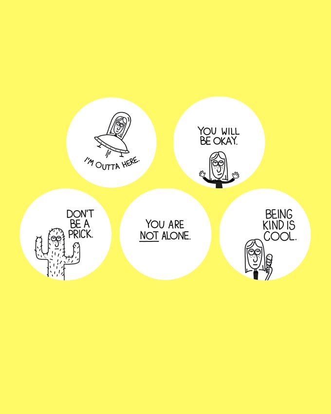 Image of Doris Sticker 5-Pack