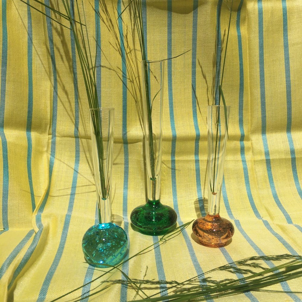 Image of Bubble bud vase set of three 