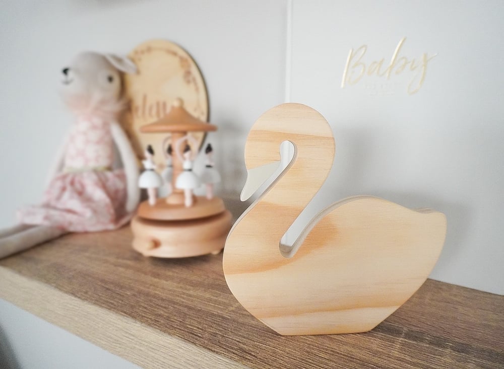 Image of Wooden Swans