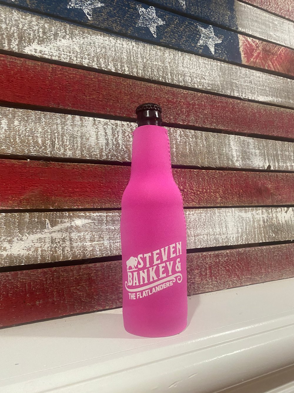 Logo Zipper Bottle Koozies