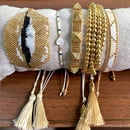 Image 1 of Set pulseras Gold Lip