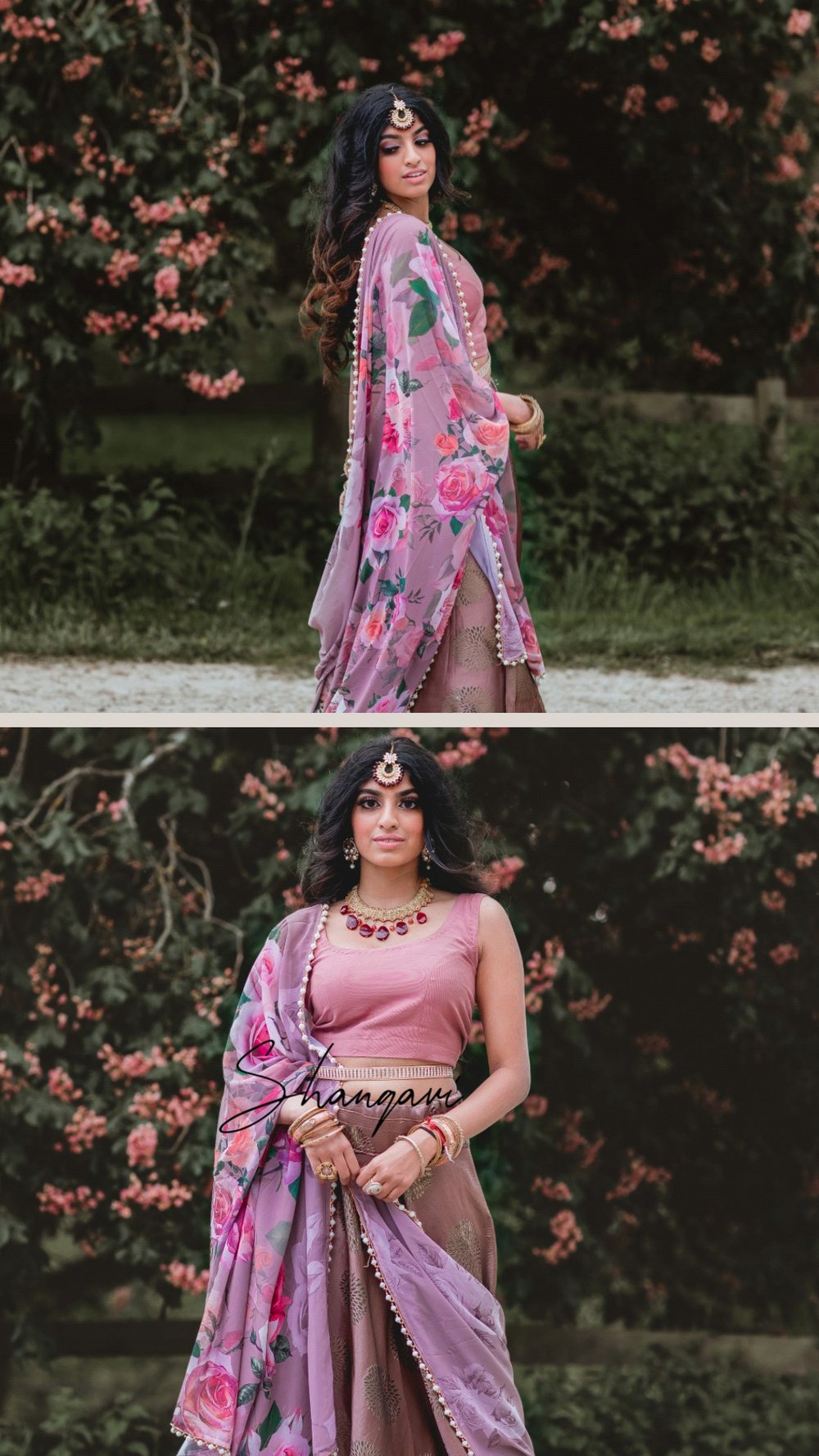 Image of TAILOR MADE PINK LENGHA