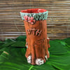 Tiki Tree God - Pink Flower