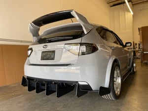 Image of 2011-2014 Subaru Wrx/sti “v2” rear diffuser