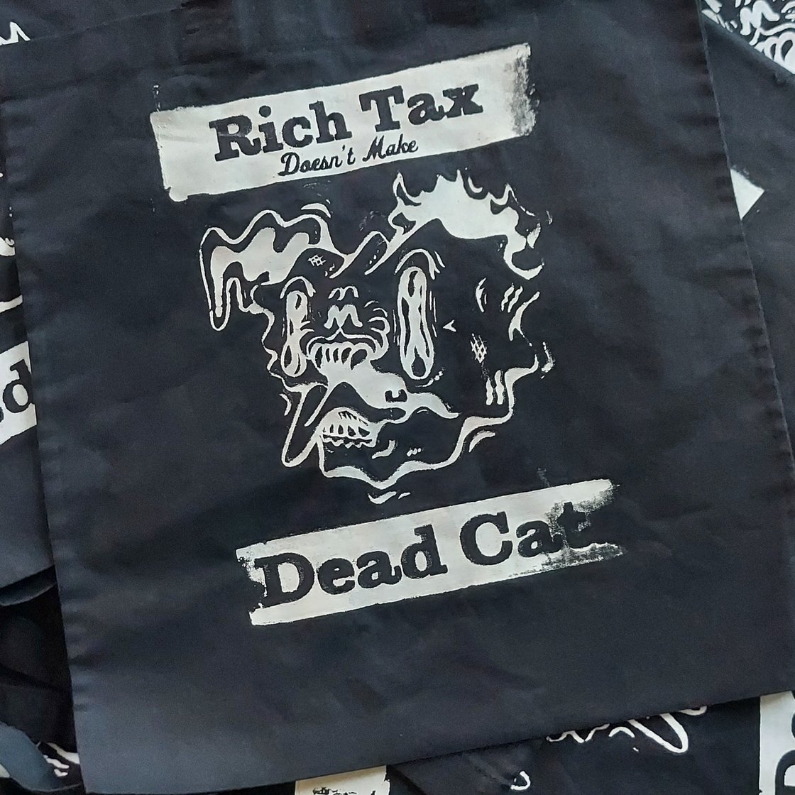 Image of Imperfect Print Rich Tax Tote