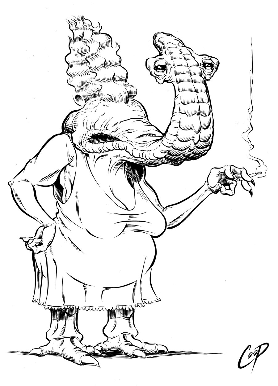 Image of MOMAW'S MEEMAW Original Art