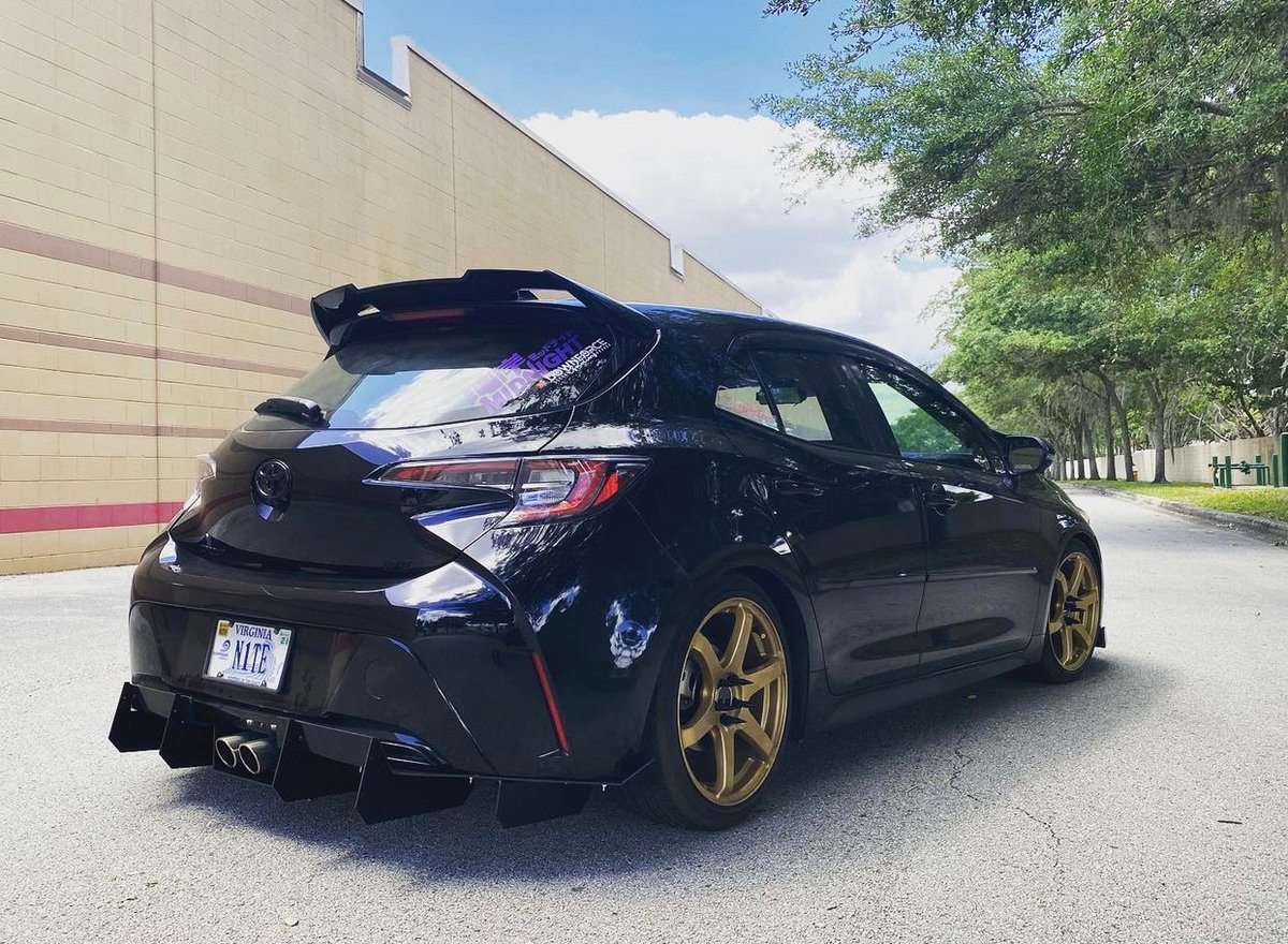 DownForceSolutions — 2019-2021 Toyota Corolla Hatch “custom” diffuser