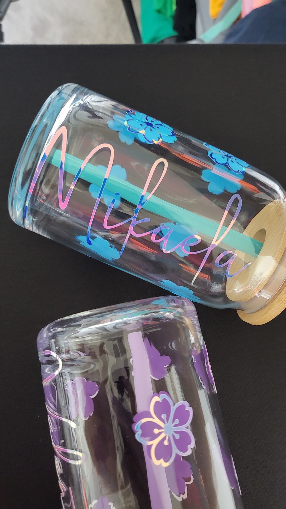 Customized Name Glass