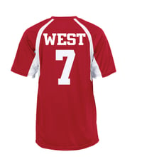 Image 2 of Woodrow Football Fan Jersey --- Woodrow Football Booster