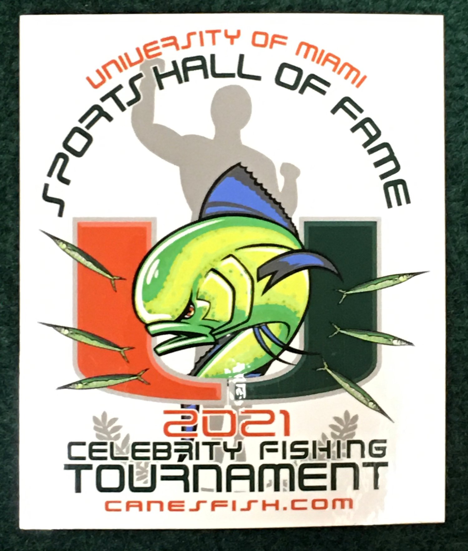 Image of 2021 UMSHoF Celebrity Fishing Tournament Sticker