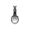 Bastet ring in sterling silver or gold