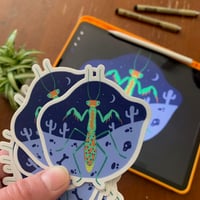 3" Mantis Sticker