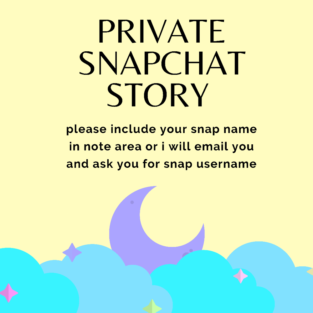 Image of Private Snapchat story 