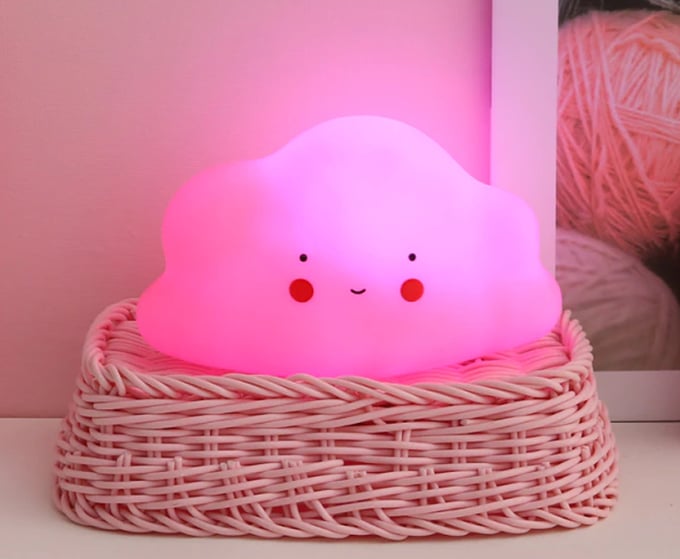 Image of Pink Cloud Squish Lamp