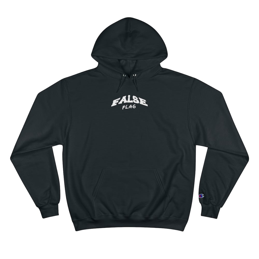 Image of False Flag Distort logo - Champion Hoodie