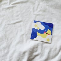 Night time sticky notes