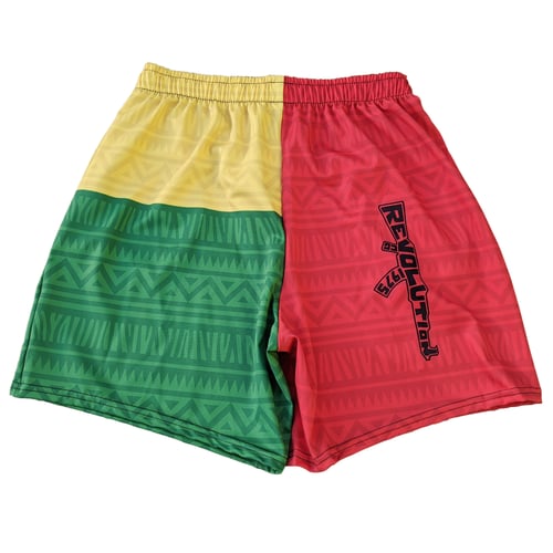 Image of 1975 CV Vintage Flag Athletic Shorts