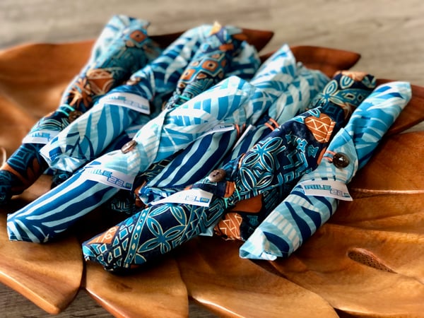 Image of 'Beach Burrito' Reusable Utensil Kit