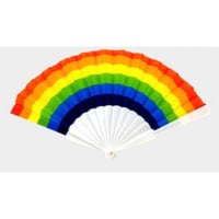 Rainbow Pride Fan 