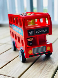 Wooden London Bus