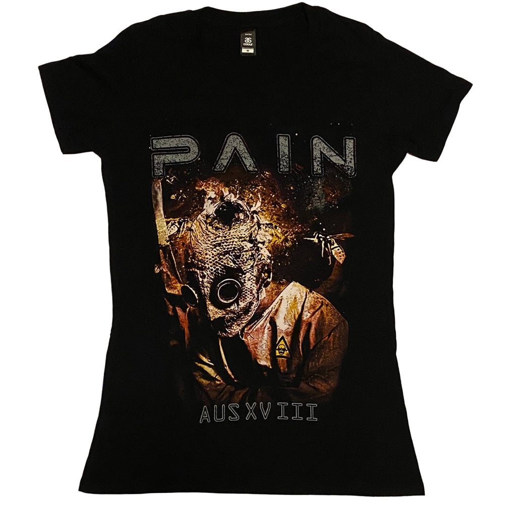 Image of PAIN - AUSXVIII - Aussie Tour Shirt / Dates on Back