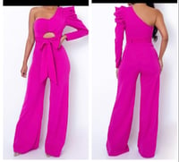 Image 2 of Conservative Jumpsuit (Pink)