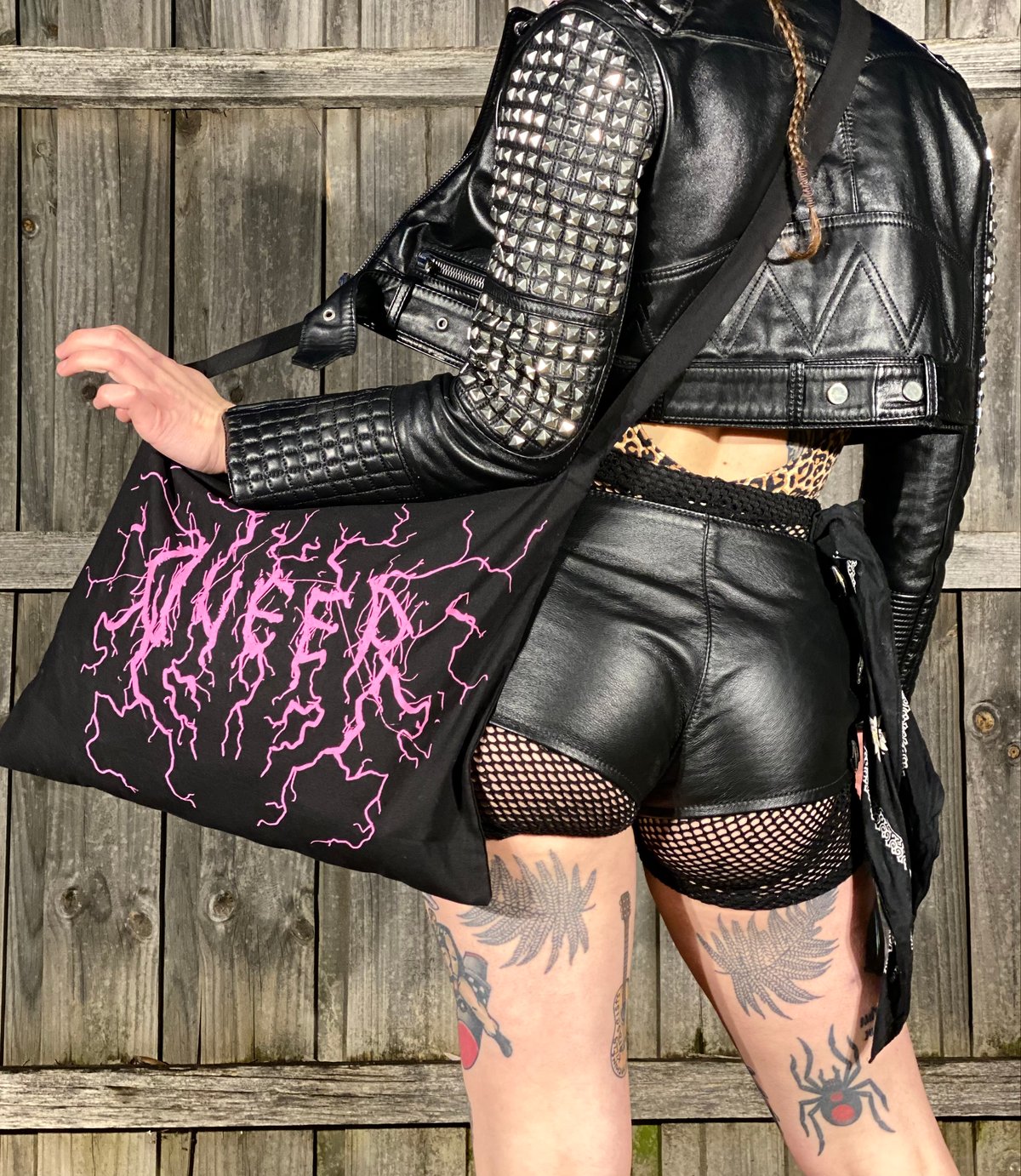 _disinhibition QUEER tote bags