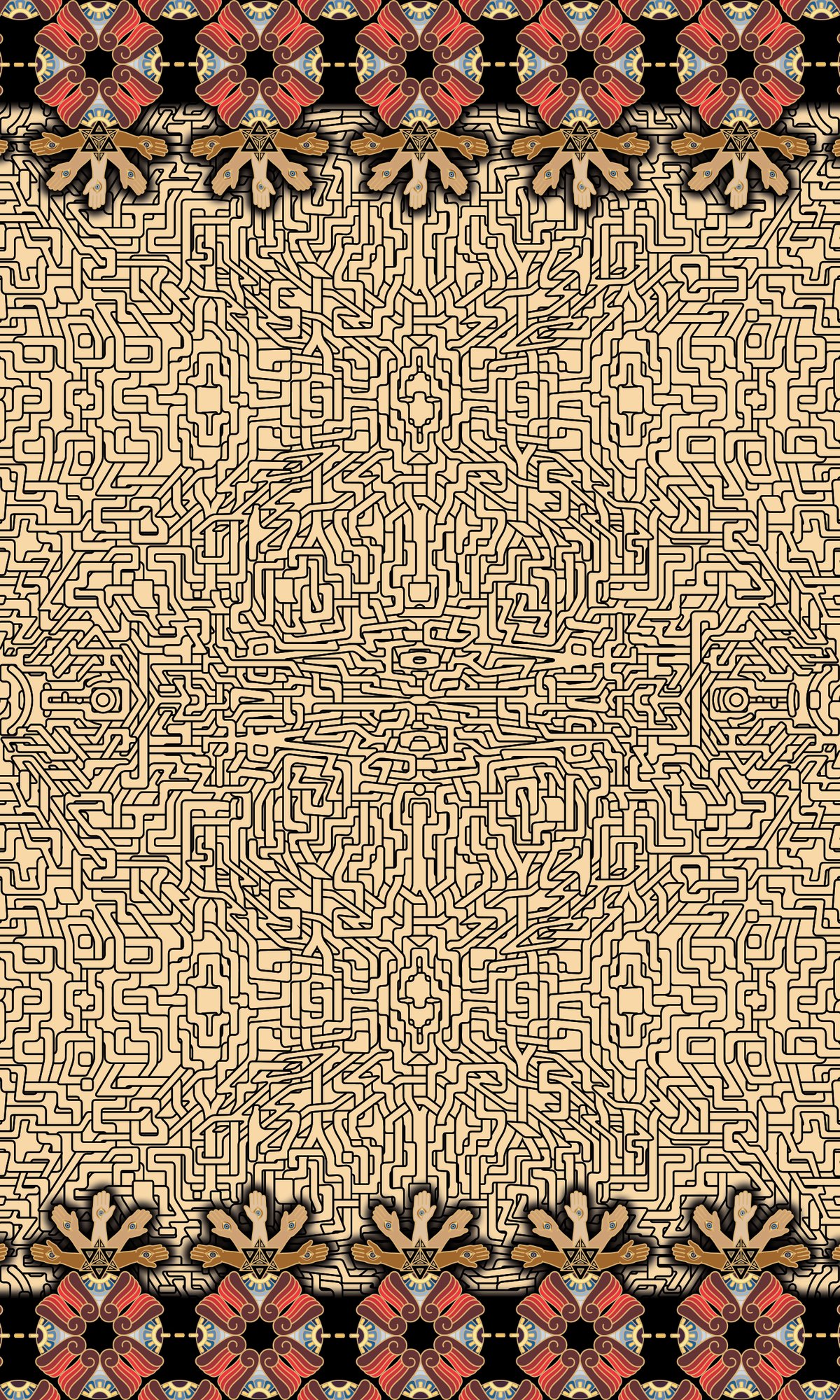 Image of "Intertwine" Towels