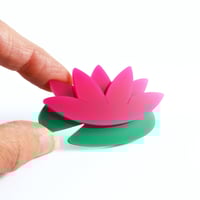 Image 2 of Sarah Millican Well Done Flower Brooch