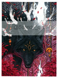 Spirits of The Old Forest- Wolf PRINT