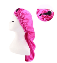 Image 1 of Long Satin Bonnet