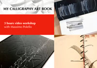 Image 1 of MY CALLIGRAPHY BOOK|VIDEO RECORDED CLASS
