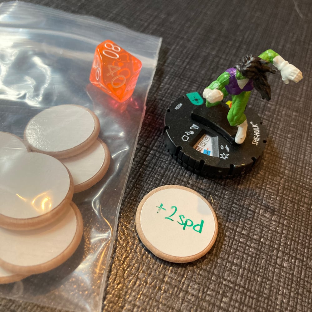 Dry Erase Tokens (10 pack)