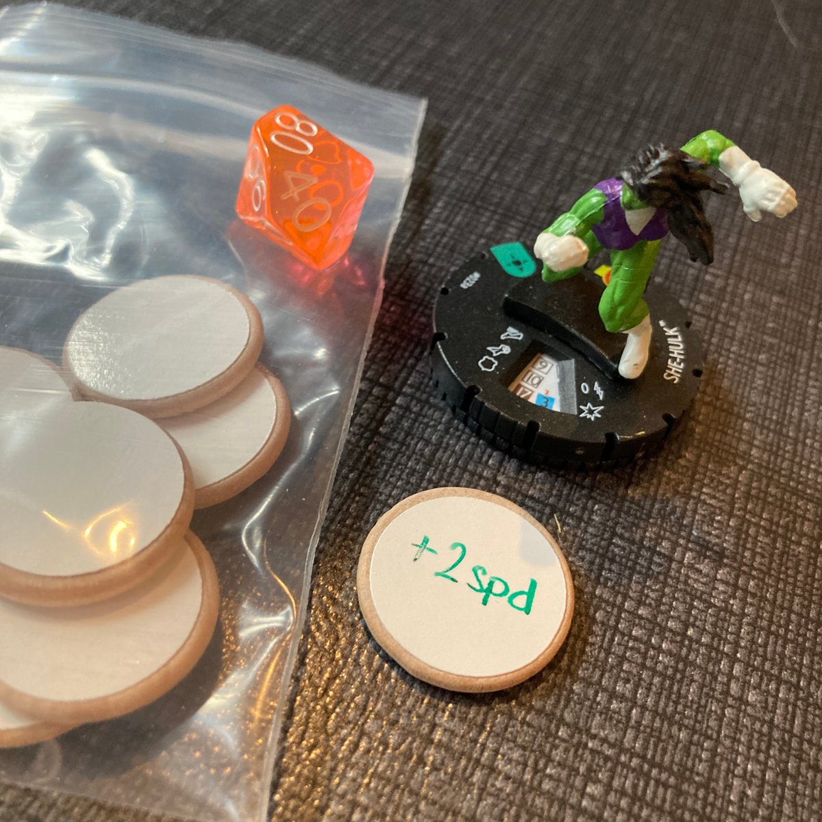 Tabletop Dry Erase Token Marker Set 