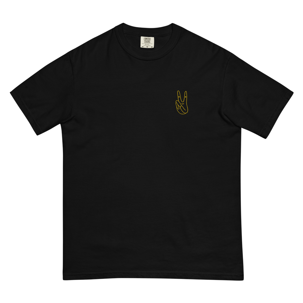 Image of Global Mates Embroidered Tee Black