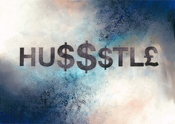 Image of HU$$$TL£ (Limited Edition Print)