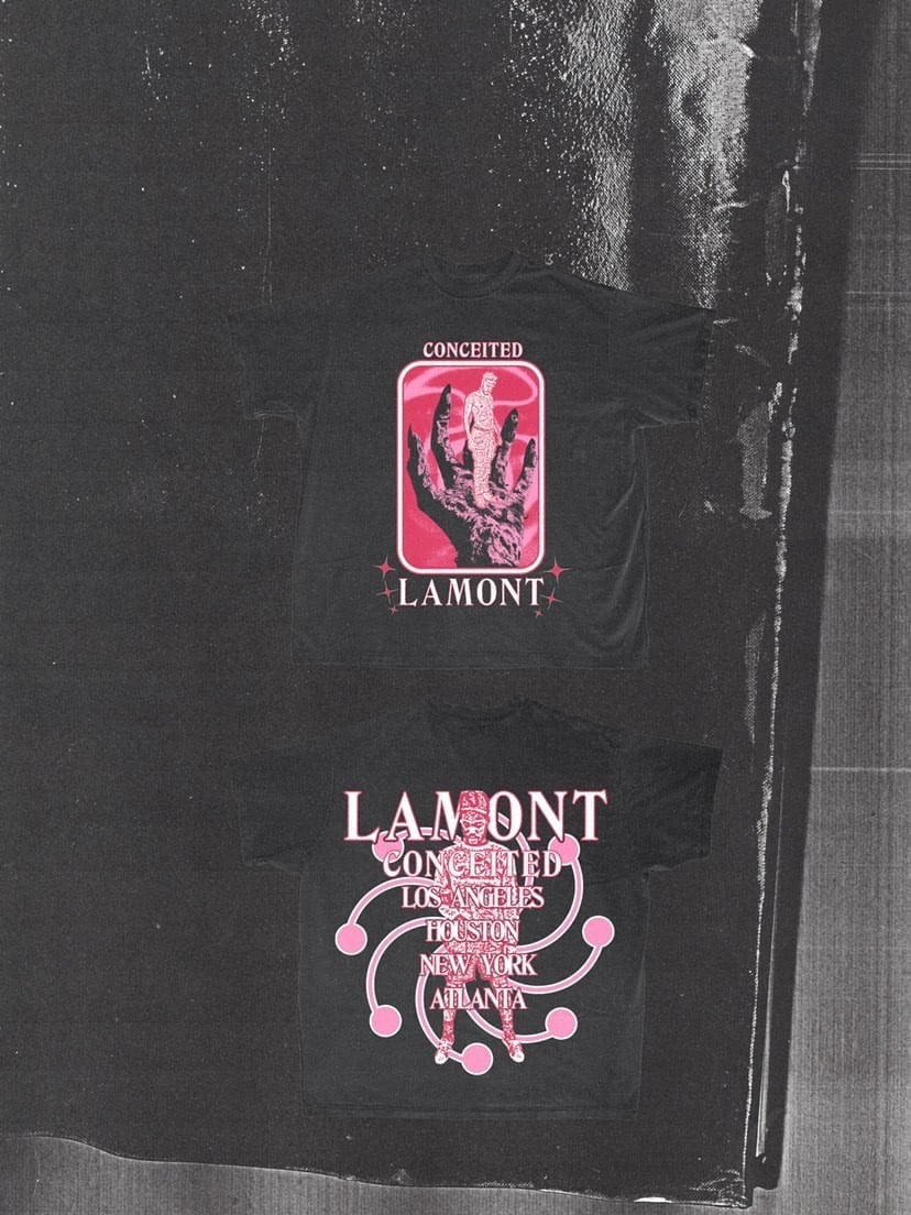 Image of Conceited Tour Tee (Pink)