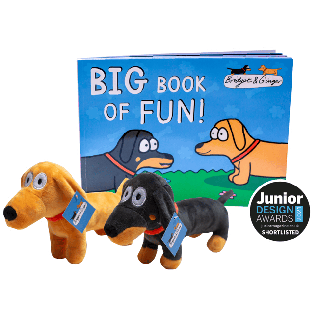 Bridget & Ginger's Big Book of Fun! - Soft Toy Set
