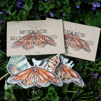 Image 1 of monarch metamorphosis sticker pack