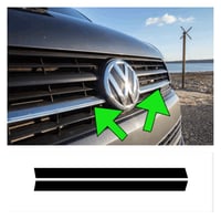 Image 1 of Vw Transporter T6 Front Grill Dechrome Sticker Decal Multiple Colours.