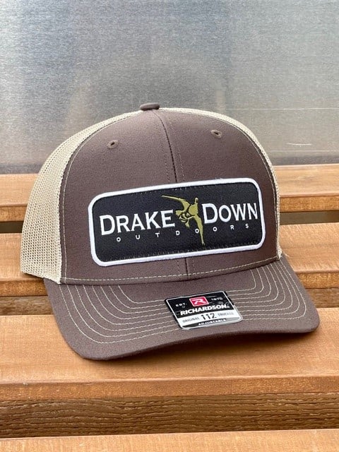 Patch-Hat Brown/Khaki | Drake Down Outdoors | Schiebermützen