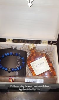 Blue tigers eye gift box
