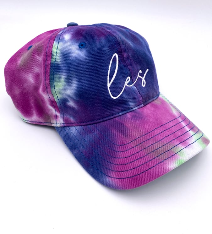Image of Tie Dye LES Dad Hat (2 Color Options)