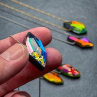 Image 7 of Aura Prism Pendant Necklace