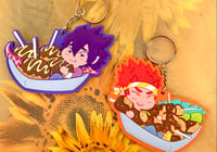 Image 1 of BNHA Street Foodie - Rubber Keychains